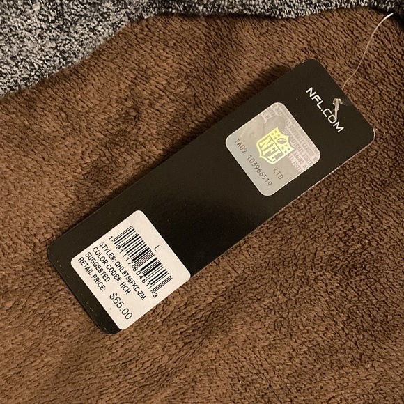 NWT KC Chiefs Fleece Turtleneck - Picture 10 of 15